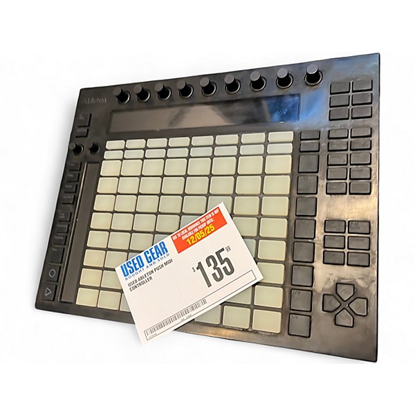Used Ableton Push MIDI Controller