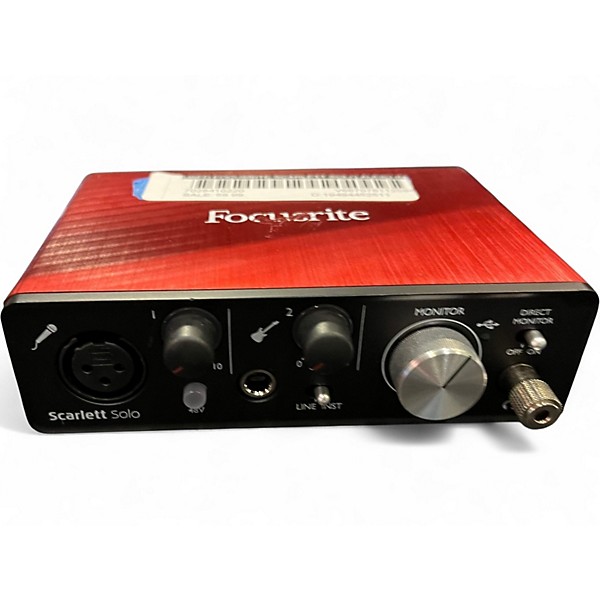 Used Focusrite Scarlett Solo Audio Interface