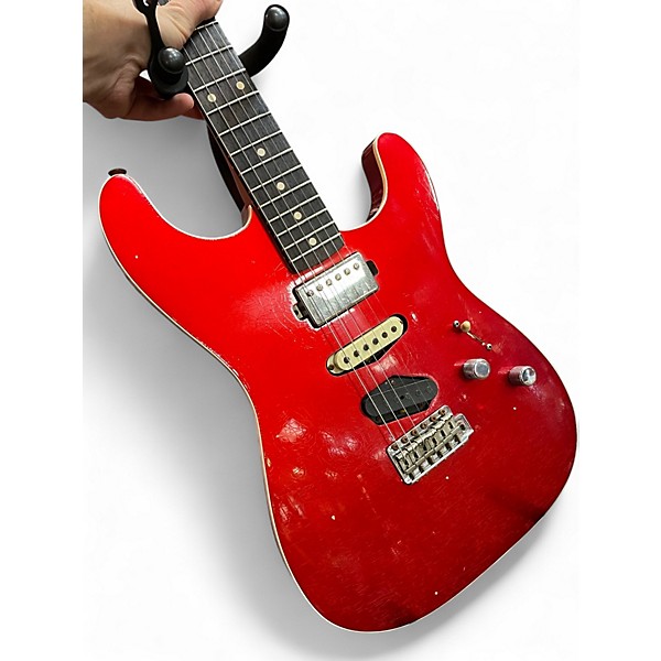Used 2021 Fender Custom Shop Stratocaster HST Journeyman Candy Apple Red Solid Body Electric Guitar