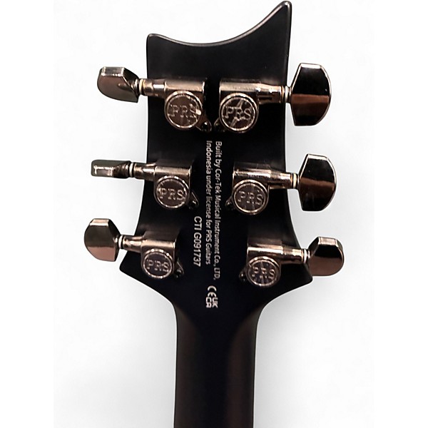 Used PRS SE Custom 24-08 Lake Blue Midnight Burst Solid Body Electric Guitar