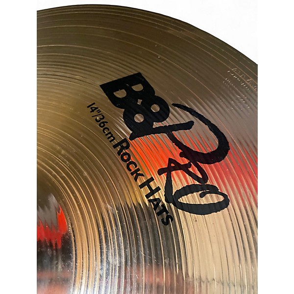 Used SABIAN 14in B8 Pro Rock Hats Cymbal