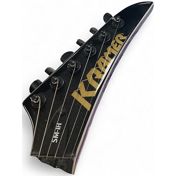 Used Kramer SM-IH SHOCKWAVE PURPLE Solid Body Electric Guitar