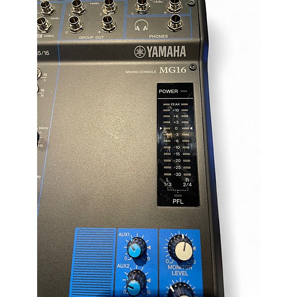 Used Yamaha mg16 Unpowered Mixer