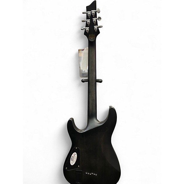 Used Schecter Guitar Research C1 Platinum Trans Gray Solid Body Electric Guitar