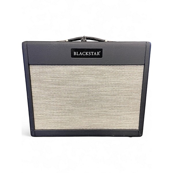 Used Blackstar St. James 50 6L6 50W 1x12 Guitar Combo Amp Black Tube Guitar Combo Amp