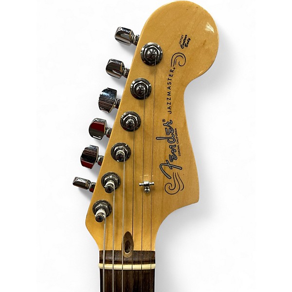 Used Fender American Professional Jazzmaster Olympic White Solid Body Electric Guitar