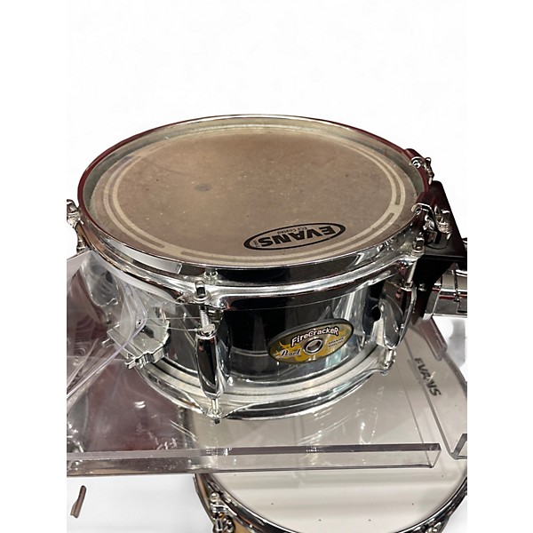 Used Pearl 5X10 Firecracker Snare Steel Drum