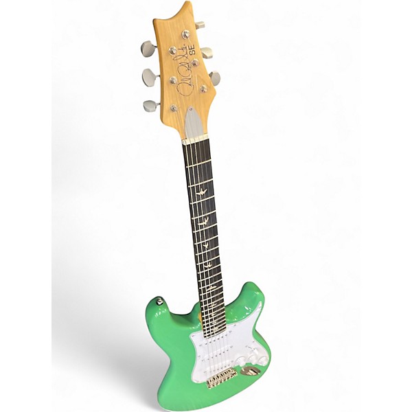 Used PRS SE Silver Sky EVERGREEN Solid Body Electric Guitar