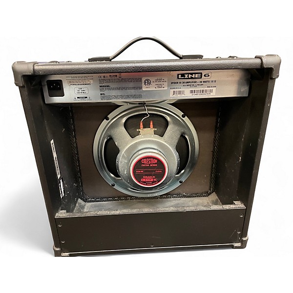 Used Line 6 Spider III 30W 1x12 Guitar Combo Amp