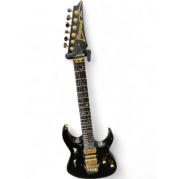 Used 2024 Ibanez PIA3761 Steve Vai Signature onyx Solid Body Electric Guitar