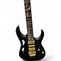 Used 2024 Ibanez PIA3761 Steve Vai Signature onyx Solid Body Electric Guitar