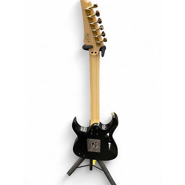 Used 2024 Ibanez PIA3761 Steve Vai Signature onyx Solid Body Electric Guitar