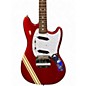 Used Fender Competition Mustang Candy Apple Red Solid Body Electric Guitar
