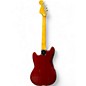Used Fender Competition Mustang Candy Apple Red Solid Body Electric Guitar