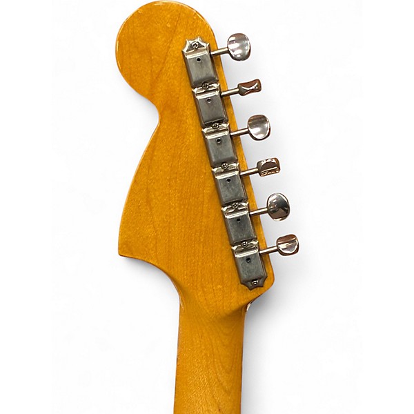 Used Fender Competition Mustang Candy Apple Red Solid Body Electric Guitar