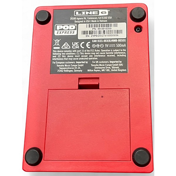 Used Line 6 Pod Express Effect Processor