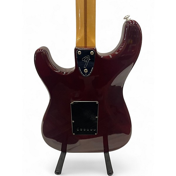 Vintage 1978 Fender Standard Stratocaster Burgundy Solid Body Electric Guitar