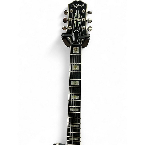 Used 2024 Epiphone Les Paul Prophecy GX Olive Tiger Aged Gloss Solid Body Electric Guitar