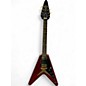 Used 2024 Epiphone Flying V 58' reissue Ruby Red Sparkle Solid Body Electric Guitar