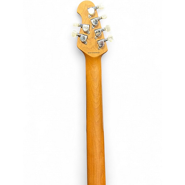 Used Sterling by Music Man JP150FM John Petrucci Signature ROYAL RED Solid Body Electric Guitar