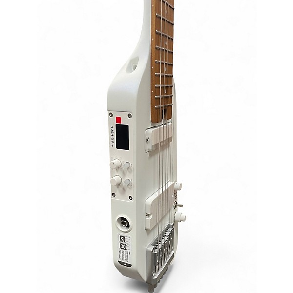 Used Donner Hush X Pro White Electric Guitar