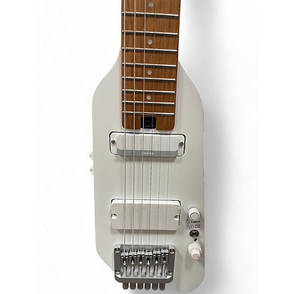 Used Donner Hush X Pro White Electric Guitar