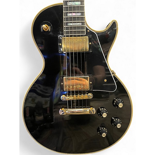 Used 2023 Gibson les paul murphy ultra light aged 1968 custom Ebony Solid Body Electric Guitar