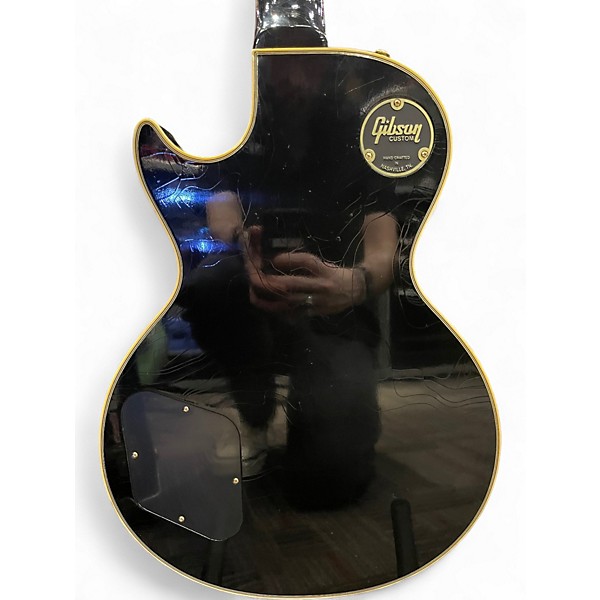 Used 2023 Gibson les paul murphy ultra light aged 1968 custom Ebony Solid Body Electric Guitar