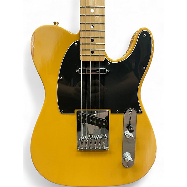 Used 2021 Fender Player Telecaster Butterscotch Blonde Solid Body Electric Guitar