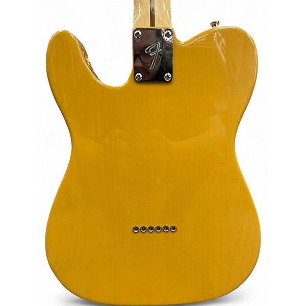 Used 2021 Fender Player Telecaster Butterscotch Blonde Solid Body Electric Guitar