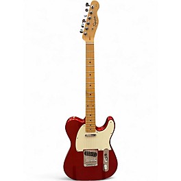 Used Squier Telecaster Candy Apple Red Solid Body Electric Guitar