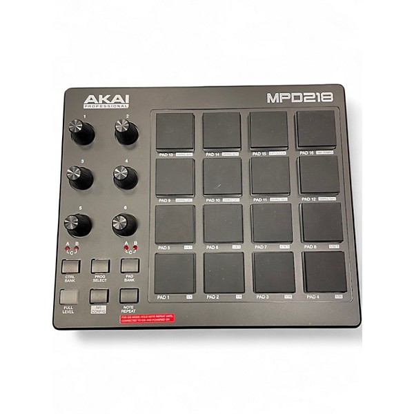 Used Akai Professional MPD218 MIDI Controller