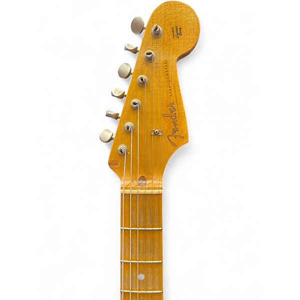 Used 2007 Fender 1957 STRATOCASTER RELIC Namm show surf green Solid Body Electric Guitar