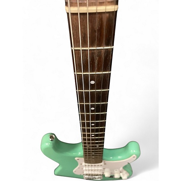 Used Squier Bullet Stratocaster Hardtail Seafoam Green Solid Body Electric Guitar