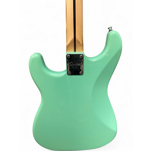 Used Squier Bullet Stratocaster Hardtail Seafoam Green Solid Body Electric Guitar