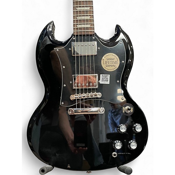 Used Epiphone SG Pro Ebony Solid Body Electric Guitar
