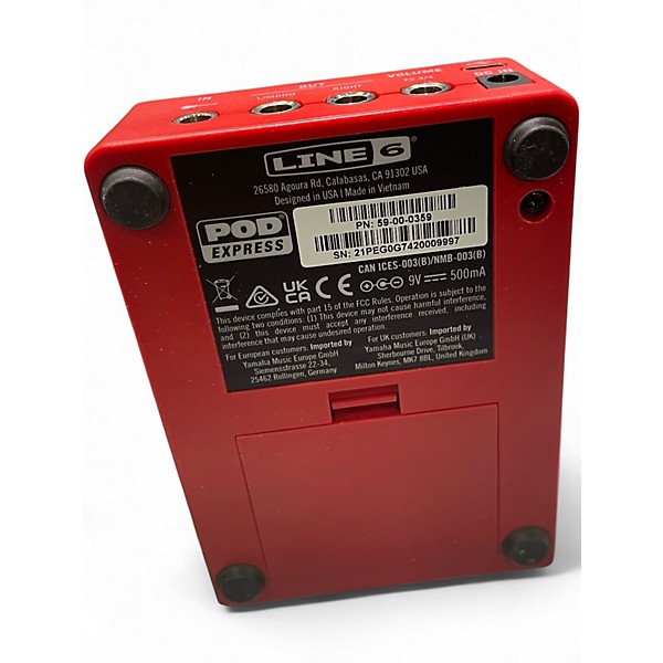 Used Line 6 Pocket Pod Express Amp Modeler Effect Processor