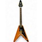 Used Epiphone 1958 Korina Flying V aged natural Solid Body Electric Guitar thumbnail