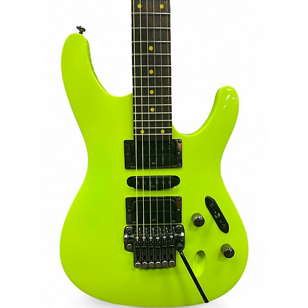 Used Ibanez S1XXV S1 Neon Green Solid Body Electric Guitar
