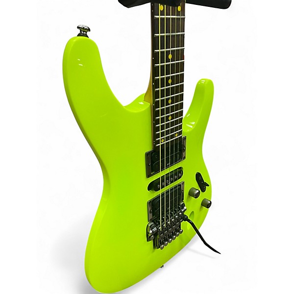 Used Ibanez S1XXV S1 Neon Green Solid Body Electric Guitar