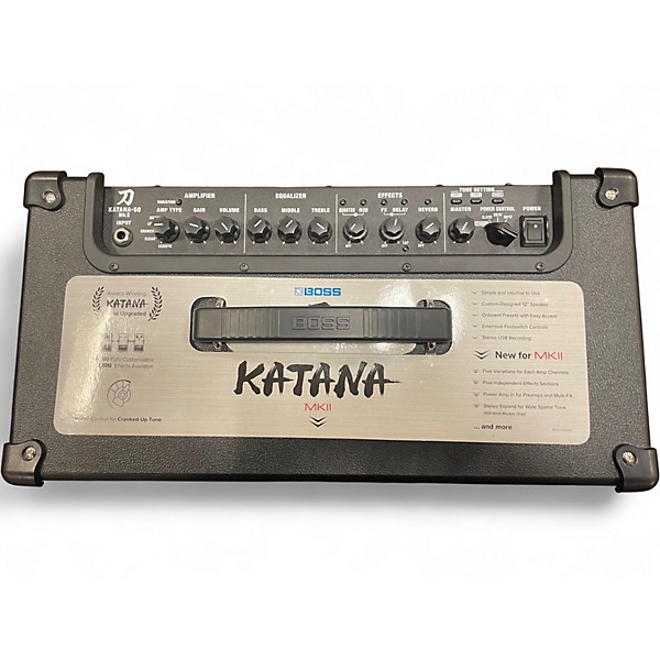 Used BOSS Katana KTN50 MKII 50W 1X12 Guitar Combo Amp