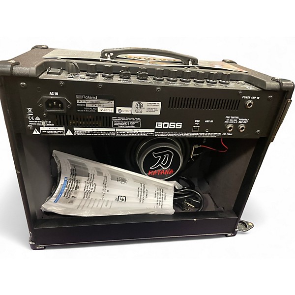 Used BOSS Katana KTN50 MKII 50W 1X12 Guitar Combo Amp