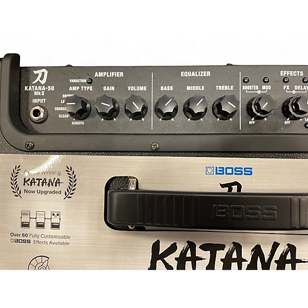 Used BOSS Katana KTN50 MKII 50W 1X12 Guitar Combo Amp