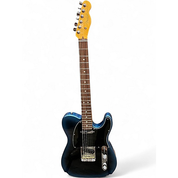 Used Fender American Professional II Telecaster Dark Night Solid Body Electric Guitar