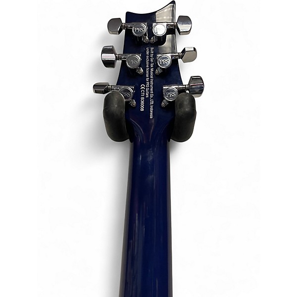 Used PRS Standard 24 Trans Blue Solid Body Electric Guitar