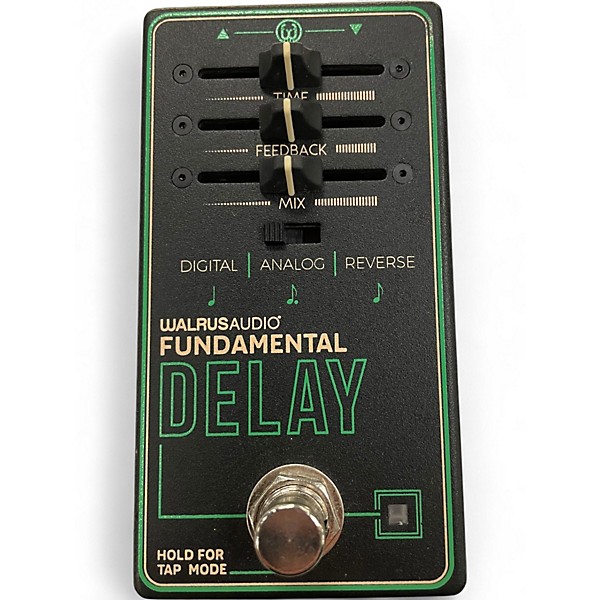 Used Walrus Audio FUNDAMENTAL DELAY Effect Pedal
