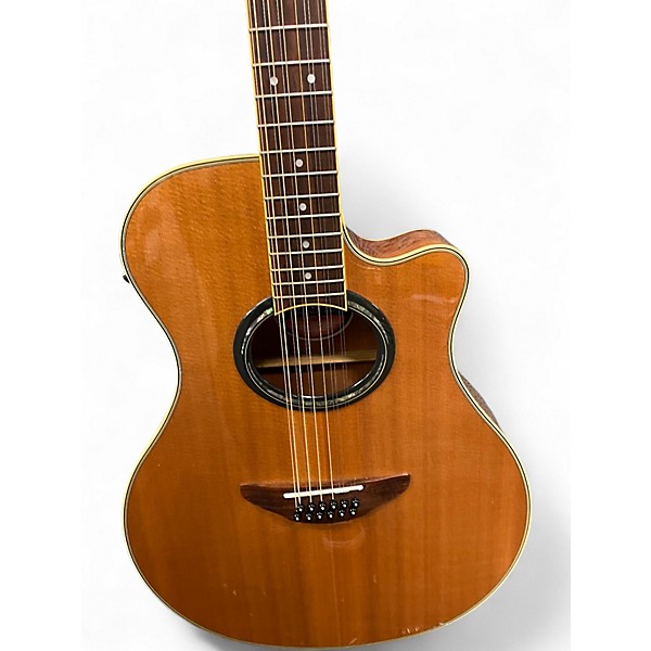 Used Yamaha APX700 Walnut Acoustic Electric Guitar