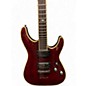 Used Schecter Guitar Research C-1 ELITE Trans Red Solid Body Electric Guitar