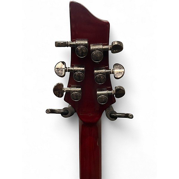 Used Schecter Guitar Research C-1 ELITE Trans Red Solid Body Electric Guitar