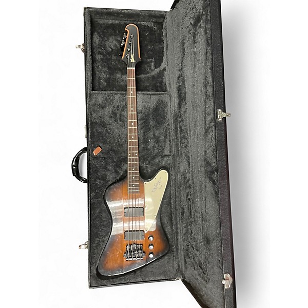 Vintage 2005 Gibson Thunderbird 2 Color Sunburst Electric Bass Guitar